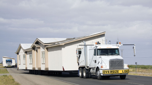 Roberson Mobile Home Movers are experts on the road
